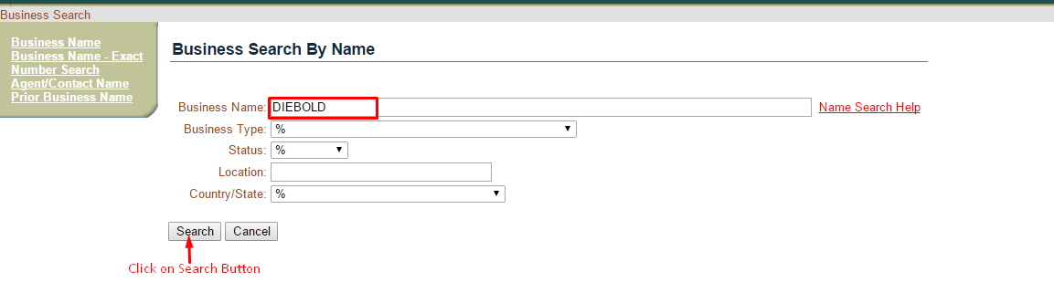 Ohio Corporation Entity Search